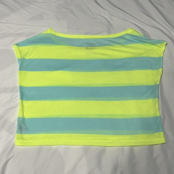 American eagle outfitters neon cropped box top - Picture 2 of 4